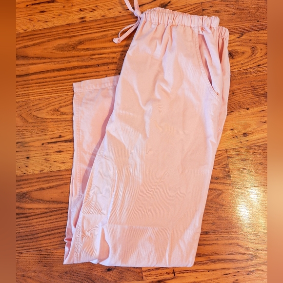 NWOT Denim&Co Soft Pink Coral Floral Jacket Pant Set Sz 1X - Picture 4 of 4